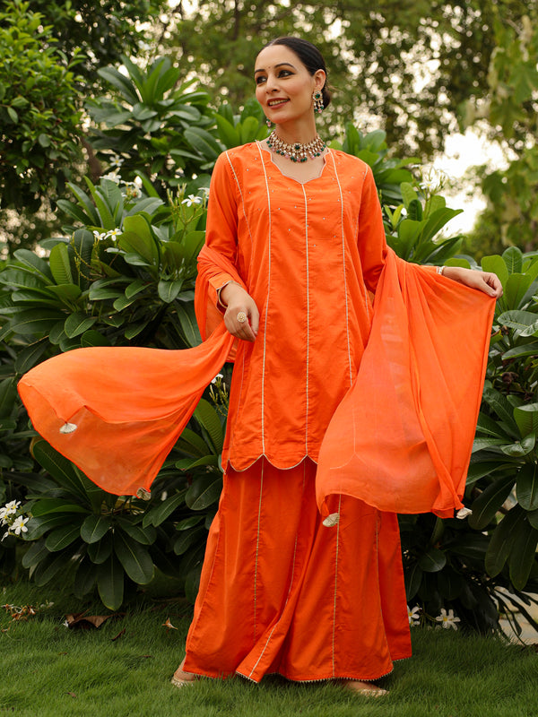 Narangi cotton suit set